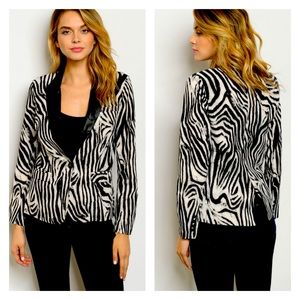 Zebra Blazer